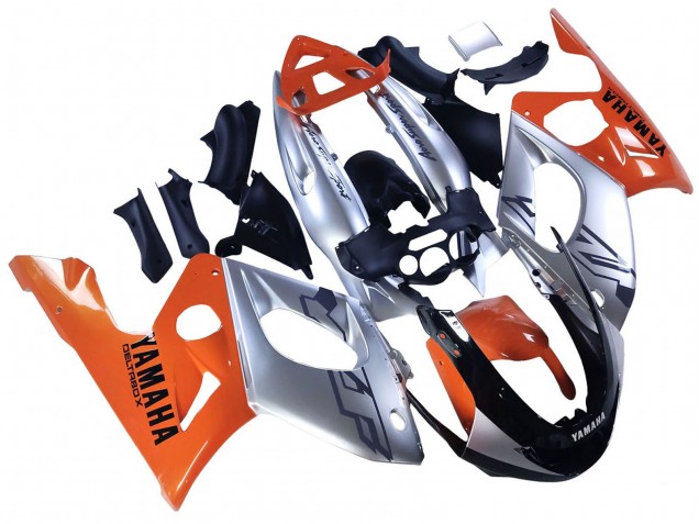 1996-2007 Yamaha YZF600R Thundercat Motorcycle Fairings - Orange Grey Glossy Black Australia for Sale