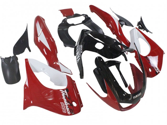 1997-2007 Yamaha YZF 1000R Thunderace Motorcycle Fairing Kits - Red Black White Thunderace Australia for Sale