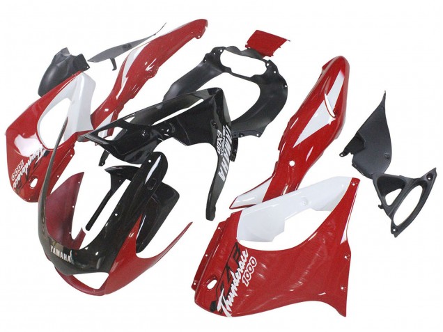 1997-2007 Yamaha YZF 1000R Thunderace Motorcycle Fairing Kits - Red Black White Thunderace Australia for Sale
