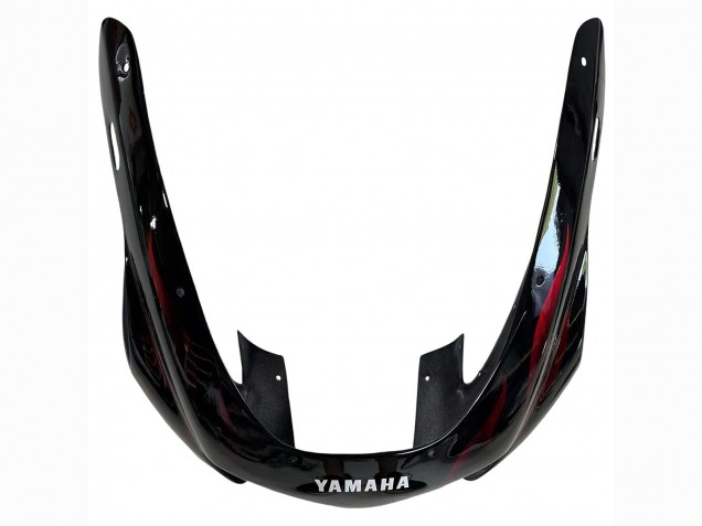 1997-2007 Yamaha YZF 1000R Thunderace Motorcycle Fairings - Black with Dark Red Flame Australia for Sale