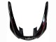 1997-2007 Yamaha YZF 1000R Thunderace Motorcycle Fairings - Black with Dark Red Flame Australia for Sale