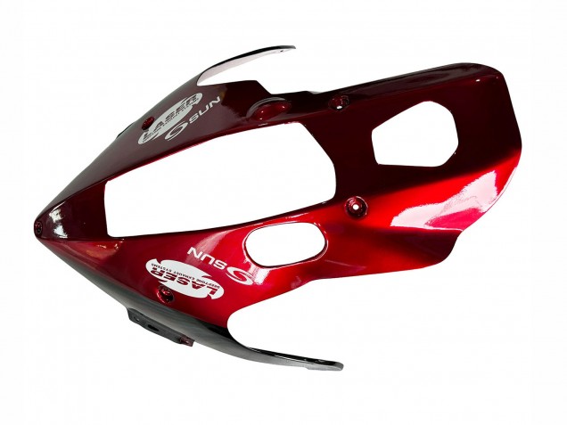 1997-2007 Yamaha YZF 1000R Thunderace Motorcycle Fairing Kits - Black with Red Flame Australia for Sale