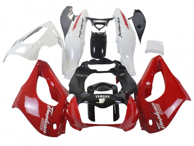 1997-2007 Yamaha YZF 1000R Thunderace Motorcycle Fairings - Red Black White Thunderace Australia for Sale