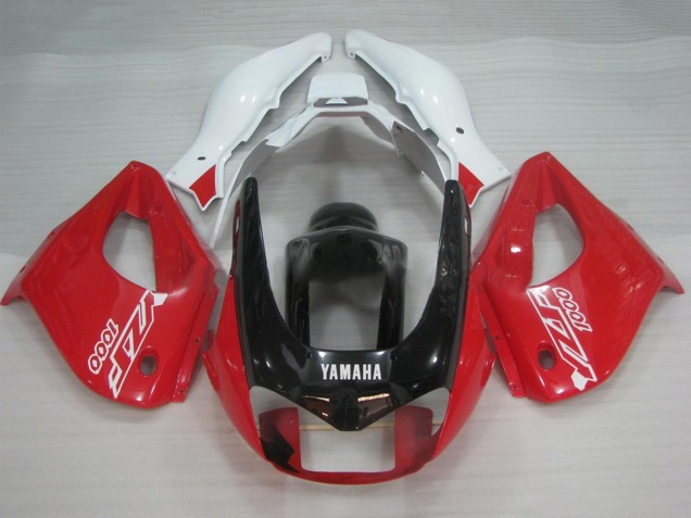 1997-2007 Yamaha YZF 1000R Thunderace Motorcycle Fairings - White Red Australia for Sale