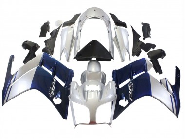 2001-2006 Yamaha FJR1300 Motorcycle Fairings - Dark Blue Silver Australia for Sale