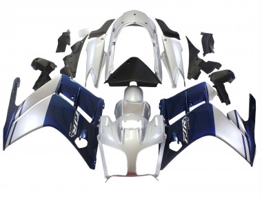 2001-2006 Yamaha FJR1300 Motorcycle Fairings - Dark Blue Silver Australia for Sale