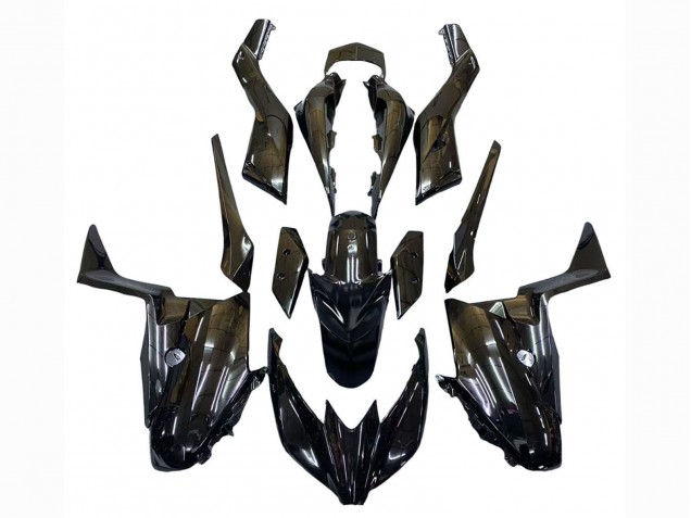 2017-2021 Yamaha XMAX300 Motorcycle Fairings - Glossy Black Australia for Sale