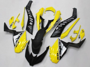 2017-2021 Yamaha XMAX300 Motorcycle Fairings - Yellow White Black Australia for Sale