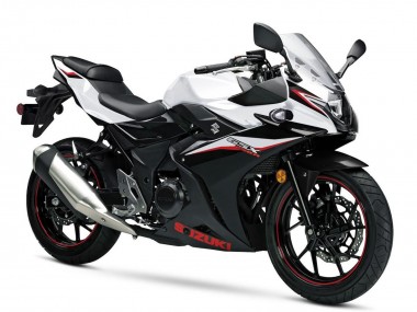 2017-2020 Suzuki GSX250R Motorcycle Fairing - White Black Australia for Sale