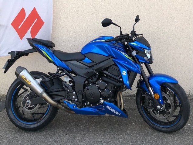 2017-2022 Suzuki GSX-S 750 Motorcycle Fairings - Blue Black Australia for Sale