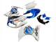 2003-2013 Suzuki SV650 Motorcycle Fairings - White Blue Lucky Strike Motul Australia for Sale