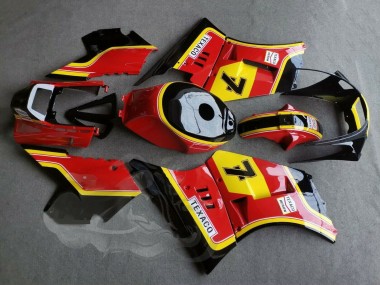 1984-1987 Suzuki RG400 RG500 RG400/500 Motorcycle Fairings - Red Yellow Black 7 Australia for Sale