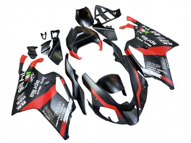 2003-2006 Aprilia RSV1000 Motorcycle Fairings - Black Red Australia for Sale