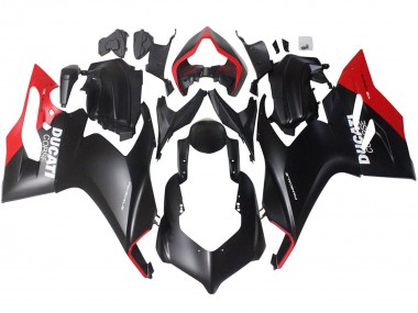 2020-2024 Ducati Panigale V2 Motorcycle Fairings - Red Matte Black Corse Australia for Sale