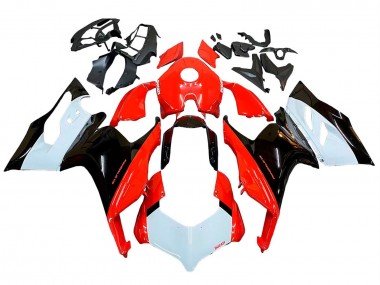 2020-2024 Ducati Panigale V2 Motorcycle Fairing Kits - White Red Glossy Black Australia for Sale