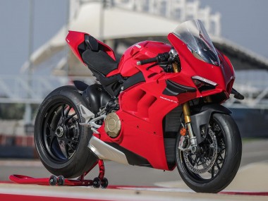 2020-2021 Ducati Panigale V4 V4S Motorcycle Fairing - Red Matte Black Australia for Sale