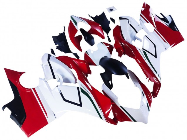 2018-2019 Ducati Panigale V4 V4S Motorcycle Fairings - White Red Green Glossy Black Australia for Sale