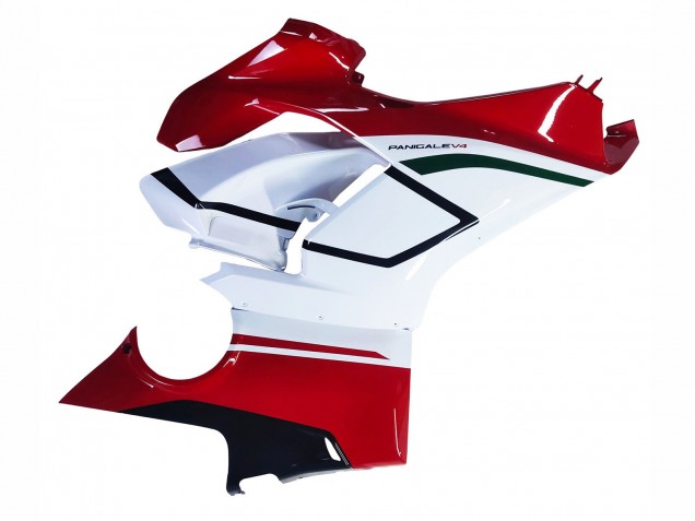 2018-2019 Ducati Panigale V4 V4S Motorcycle Fairings - White Red Green Glossy Black Australia for Sale