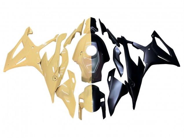 2019-2022 BMW S1000RR Motorcycle Fairings - Black Yellow Australia for Sale