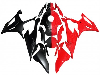 2019-2022 BMW S1000RR Motorcycle Fairings - Red Matte Black Australia for Sale