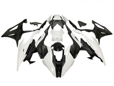 2019-2022 BMW S1000RR Motorcycle Fairings - Matte Black White Australia for Sale