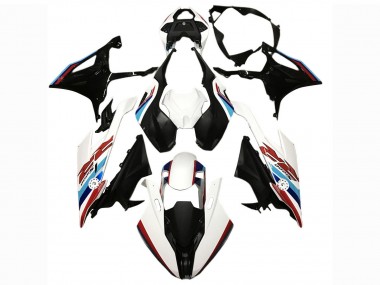 2019-2022 BMW S1000RR Motorcycle Fairing - Black White Blue Australia for Sale