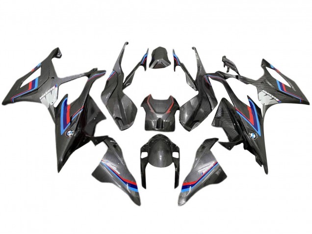 2019-2022 BMW S1000RR Motorcycle Fairing - Black Blue Red Carbon Fiber Australia for Sale