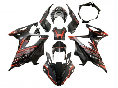 2019-2022 BMW S1000RR Motorcycle Fairing - Matte Black Red Australia for Sale