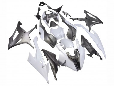 2019-2022 BMW S1000RR Motorcycle Fairings - Grey Black Carbon Fiber Australia for Sale