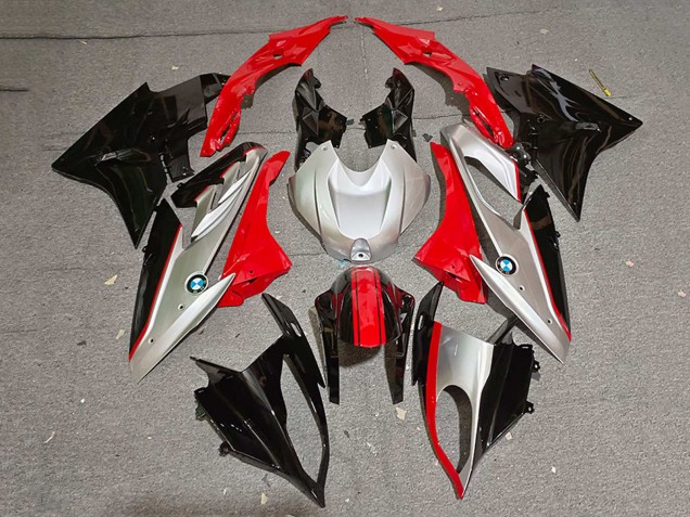 2019-2022 BMW S1000RR Motorcycle Fairings - Black Silver Red Australia for Sale