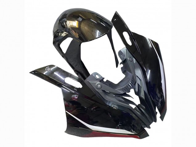 2019-2022 BMW S1000RR Motorcycle Fairings - Black Dark Red Australia for Sale
