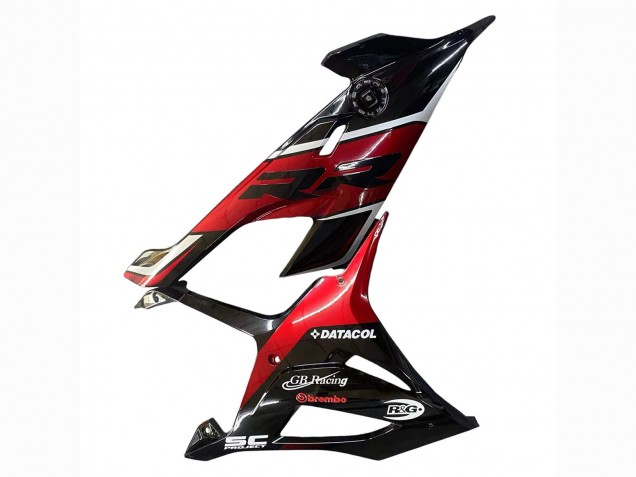 2019-2022 BMW S1000RR Motorcycle Fairings - Black Dark Red Australia for Sale