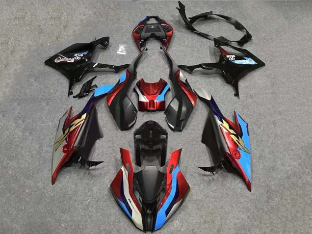 2019-2022 BMW S1000RR Motorcycle Fairing Kits - White Blue Red Black Australia for Sale