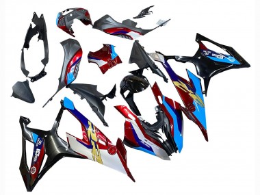 2019-2022 BMW S1000RR Motorcycle Fairing - White Blue Red Black Australia for Sale