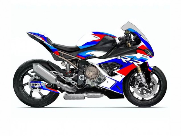 2019-2022 BMW S1000RR Motorcycle Fairings - White Black Blue Red Australia for Sale