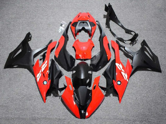 2019-2022 BMW S1000RR Motorcycle Fairing - Red Black Australia for Sale