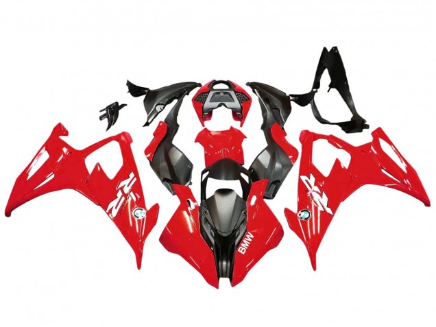 2019-2022 BMW S1000RR Motorcycle Fairing Kits - Red Black Australia for Sale