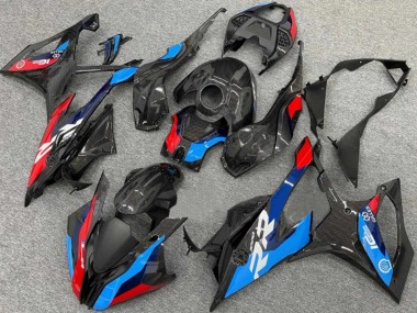 2019-2022 BMW S1000RR Motorcycle Fairings - Black Blue Red Carbon Fiber Australia for Sale
