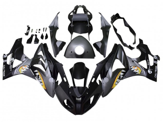 2017-2018 BMW S1000RR Motorcycle Fairings - Grey Black Yellow Shark Australia for Sale