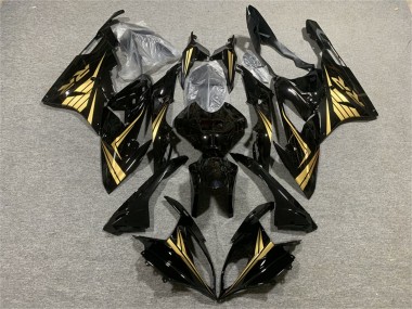 2017-2018 BMW S1000RR Motorcycle Fairings - Gold Glossy Black Australia for Sale