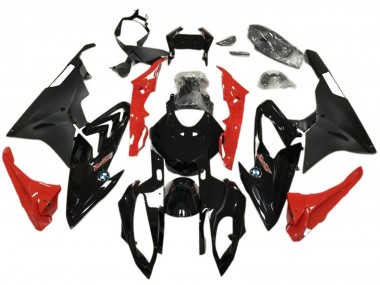 2017-2018 BMW S1000RR Abs Motorcycle Fairings - Red Glossy Black Matte Black Australia for Sale