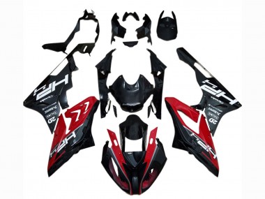 2017-2018 BMW S1000RR Motorcycle Fairing - Red Glossy Black Australia for Sale