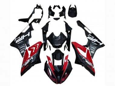 2017-2018 BMW S1000RR Motorcycle Fairing - Red Glossy Black Australia for Sale