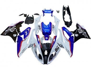 2017-2018 BMW S1000RR Bike Fairings - White Blue Red Glossy Black Australia for Sale