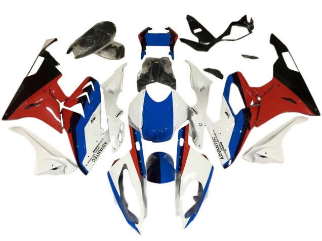 2015-2016 BMW S1000RR Motorcycle Fairing - White Red Blue Black Australia for Sale
