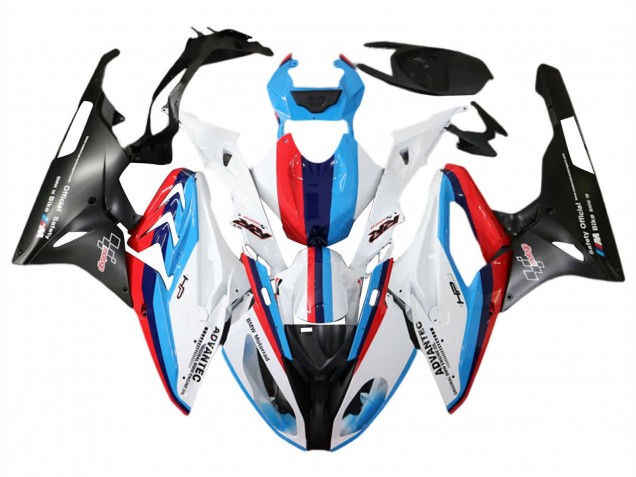 2015-2016 BMW S1000RR Motorcycle Fairing - White Red Blue Matte Black Australia for Sale