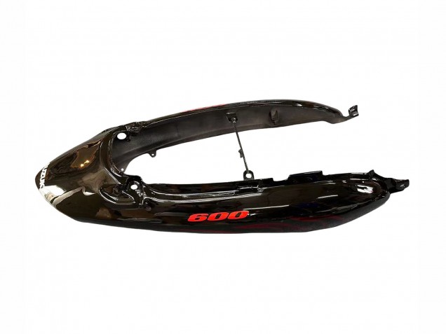 2004-2006 Suzuki GSX600F/GSX750F Motorcycle Fairings - Glossy Black Red Flame Australia for Sale