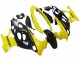 2004-2006 Suzuki GSX600F/GSX750F Motorcycle Fairings - Glossy Black Yellow Australia for Sale