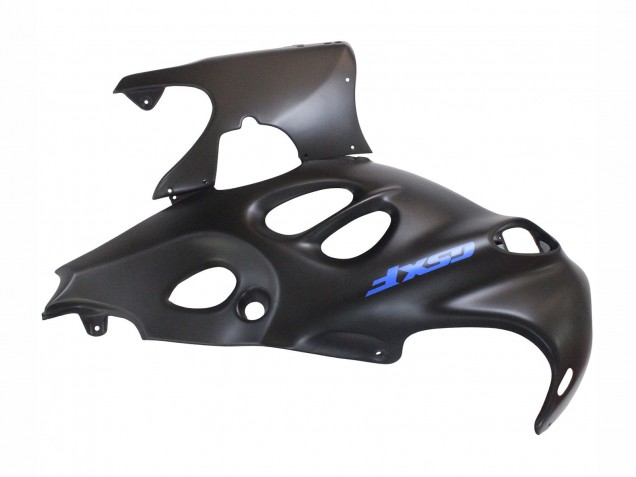 2004-2006 Suzuki GSX600F/GSX750F Motorcycle Fairings - Matte Black with Blue Logo Australia for Sale