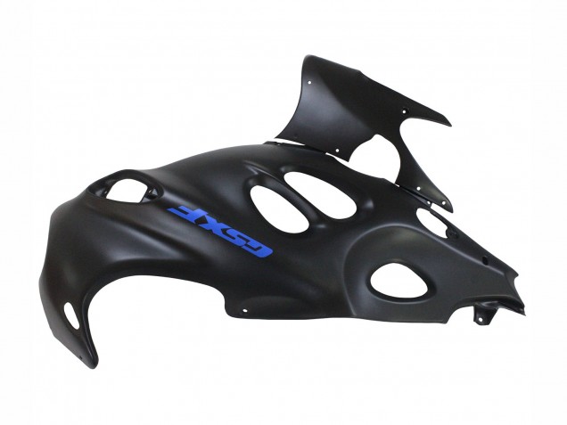 2004-2006 Suzuki GSX600F/GSX750F Motorcycle Fairings - Matte Black with Blue Logo Australia for Sale
